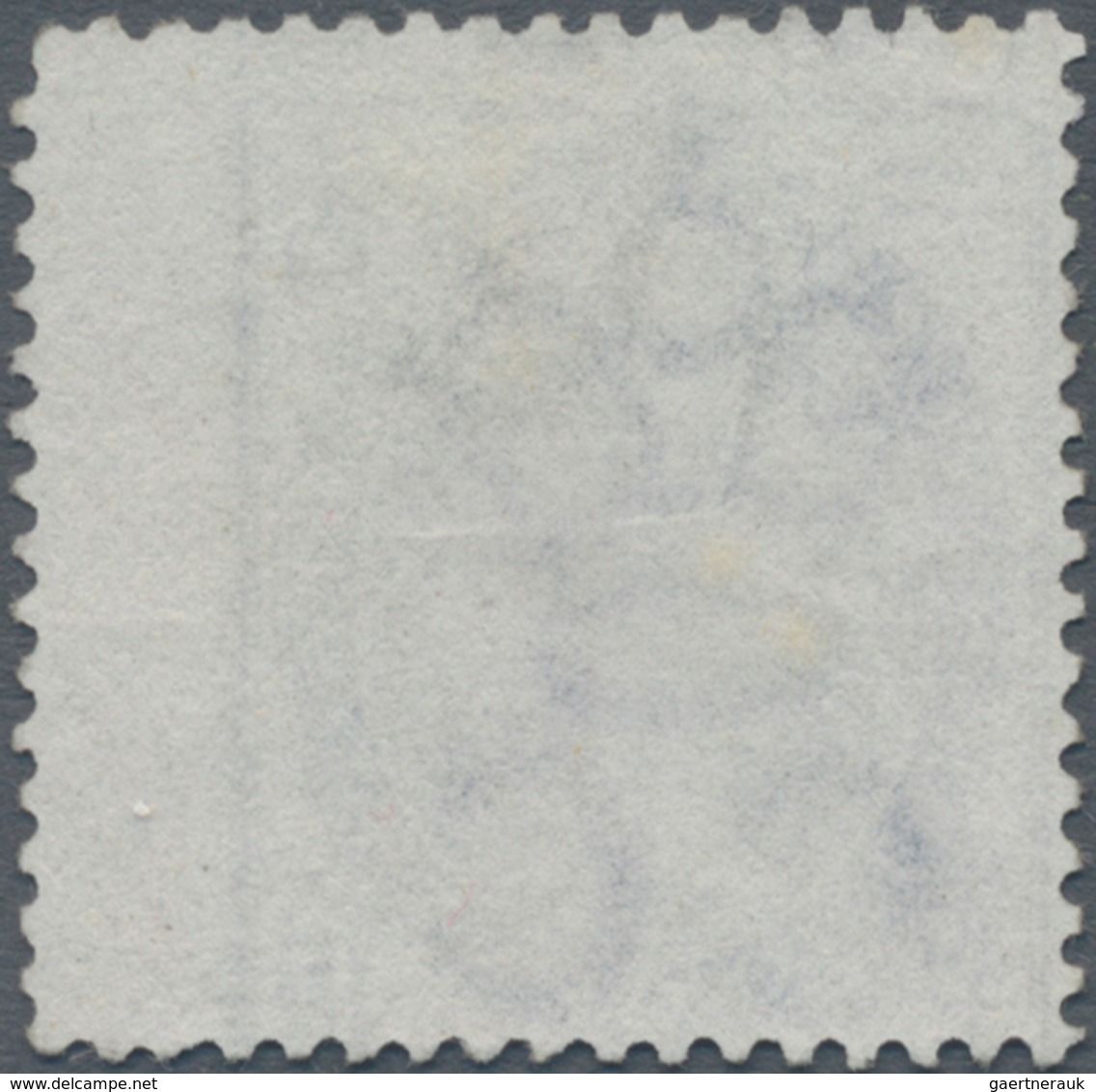 Hongkong - Stempelmarken: 1873, QV Revenue Wmk. CC 2c Grey-blue, With Wing Margin On The Right, MNG, - Stempelmarke Als Postmarke Verwendet