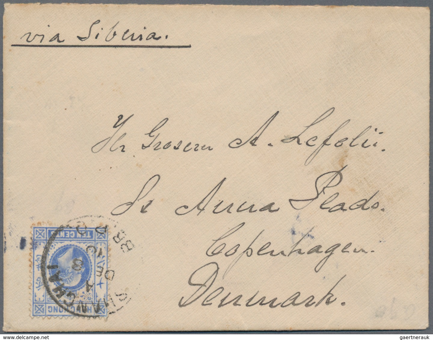 Hongkong - Treaty Ports: Shanghai: 1904/07, KEVII 4 C. (2), 2 C. Resp. 10 C. Single Used Indicia A O - Andere & Zonder Classificatie