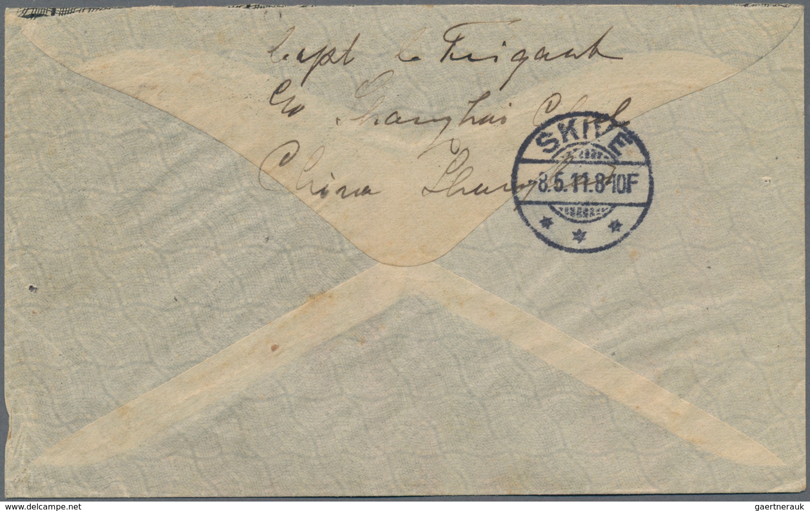 Hongkong - Treaty Ports: Shanghai: 1904/07, KEVII 4 C. (2), 2 C. Resp. 10 C. Single Used Indicia A O - Andere & Zonder Classificatie