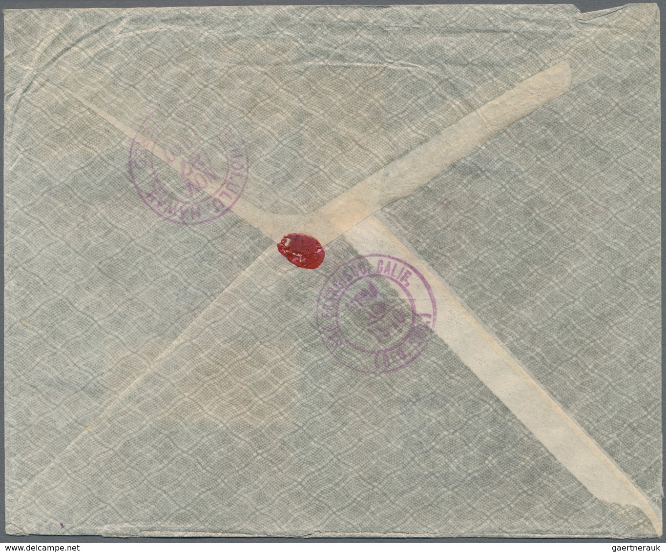 Hongkong - Besonderheiten: 1938/40, Registered Air Mail Clipper Covers (6) From American Express Co. - Other & Unclassified