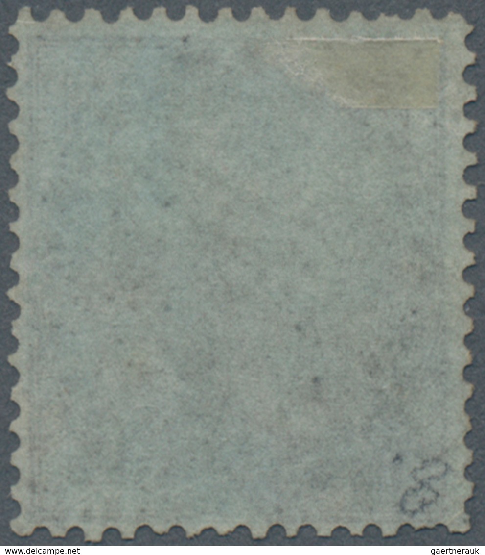Indien: 1855 QV 4a. Black On Bluish Glazed Paper, No Wmk, Unused Without Gum, With Two Short Perfs A - 1852 Sind Province