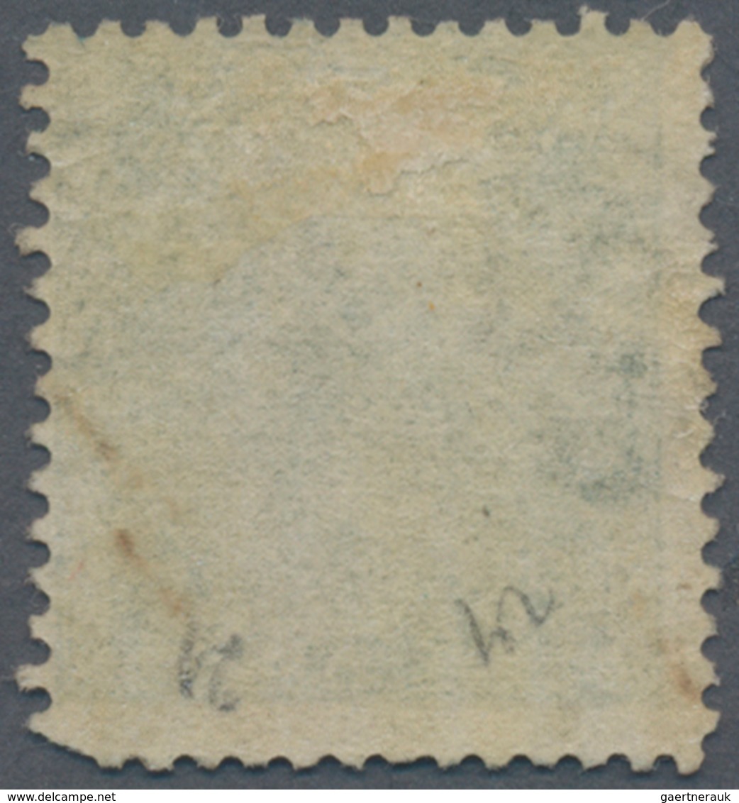 Indien: 1865 QV 4a. Green, Mint Lightly Hinged, With A Missing Corner Perf At Right, Otherwise Fine. - 1852 Sind Province