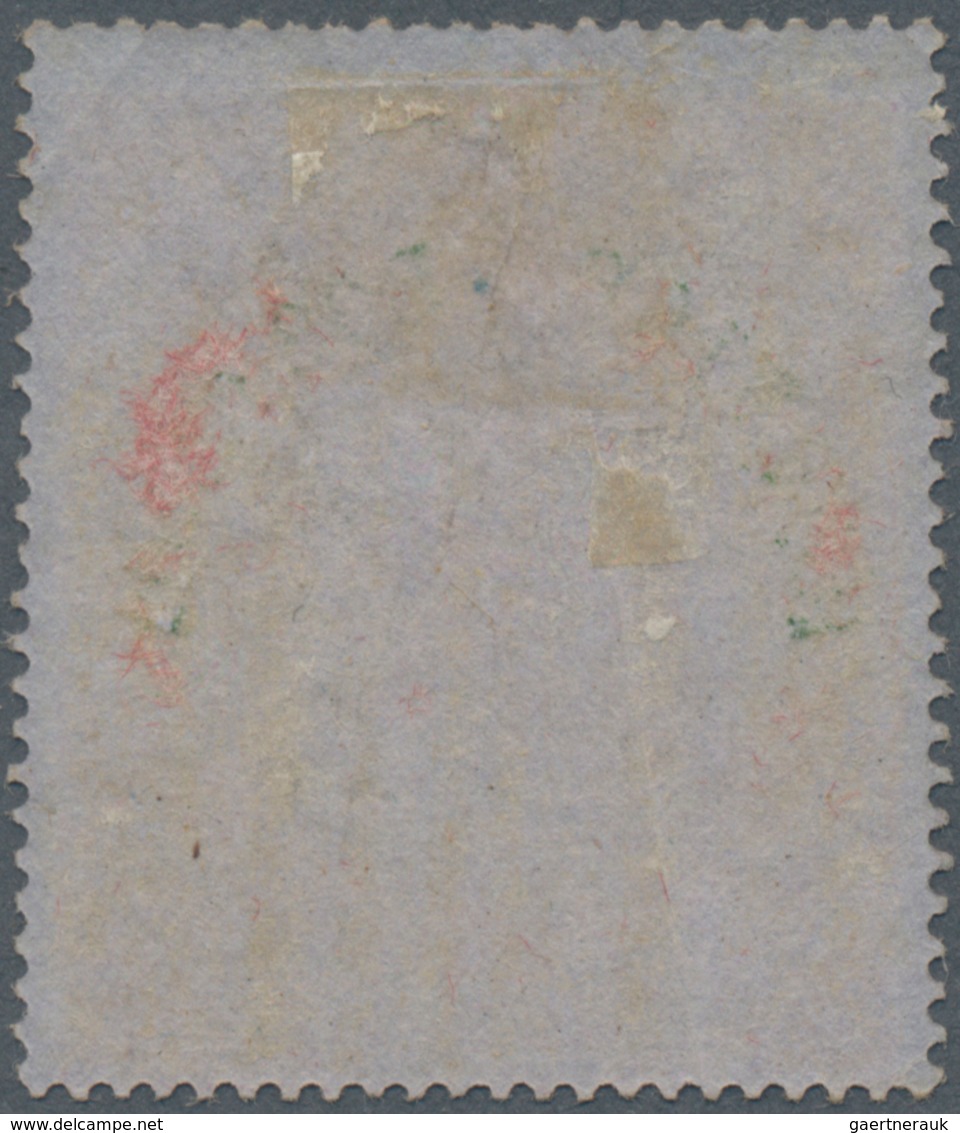 Indien - Dienstmarken: 1866 Official ½a. Mauve/lilac, Mounted Mint With Large Part Original Gum, Wit - Official Stamps