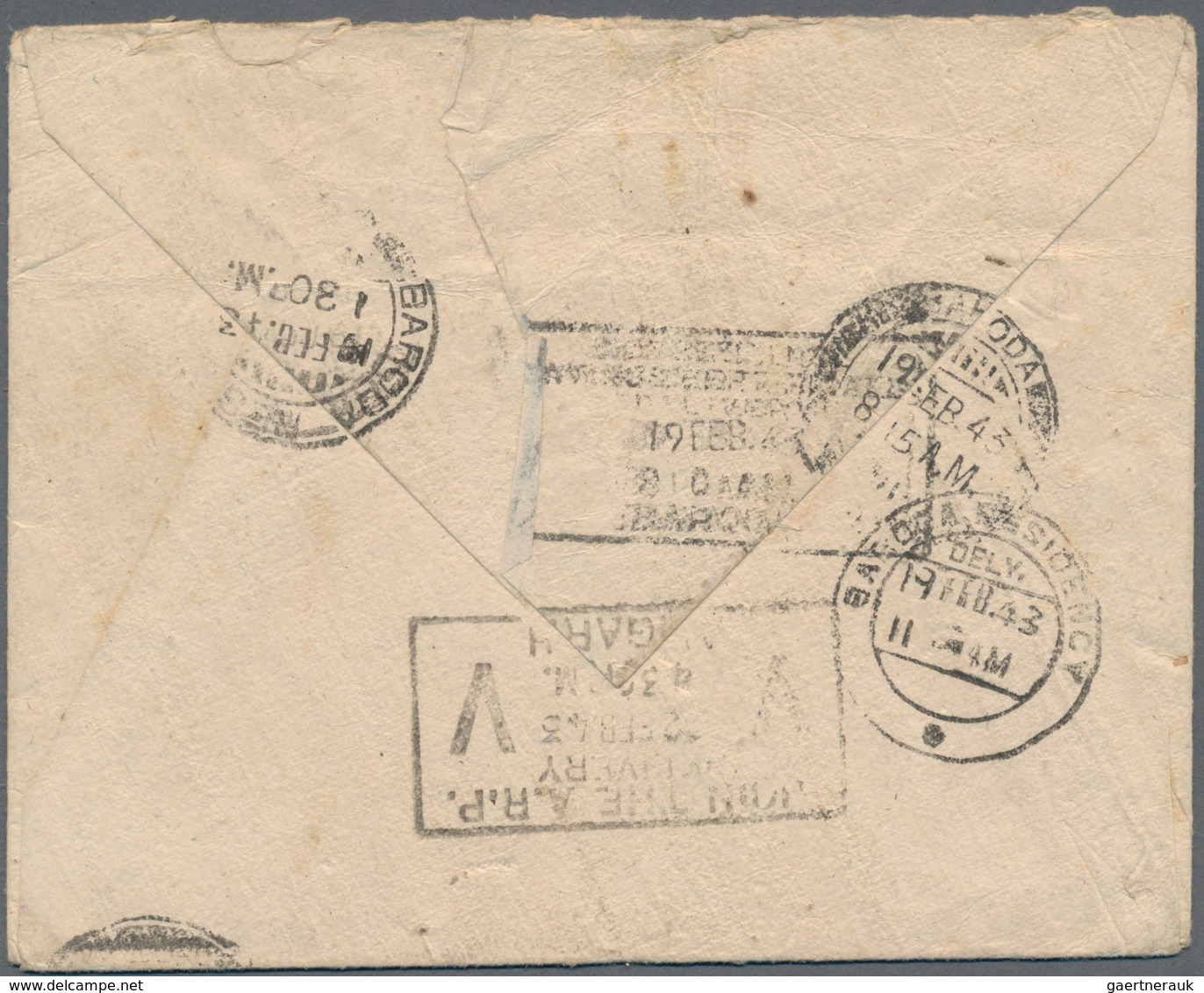 Indien - Feudalstaaten - Hyderabad: HYDERABAD-Officals 1934-44: Printed Envelope For "THE PRINCESS O - Sonstige & Ohne Zuordnung