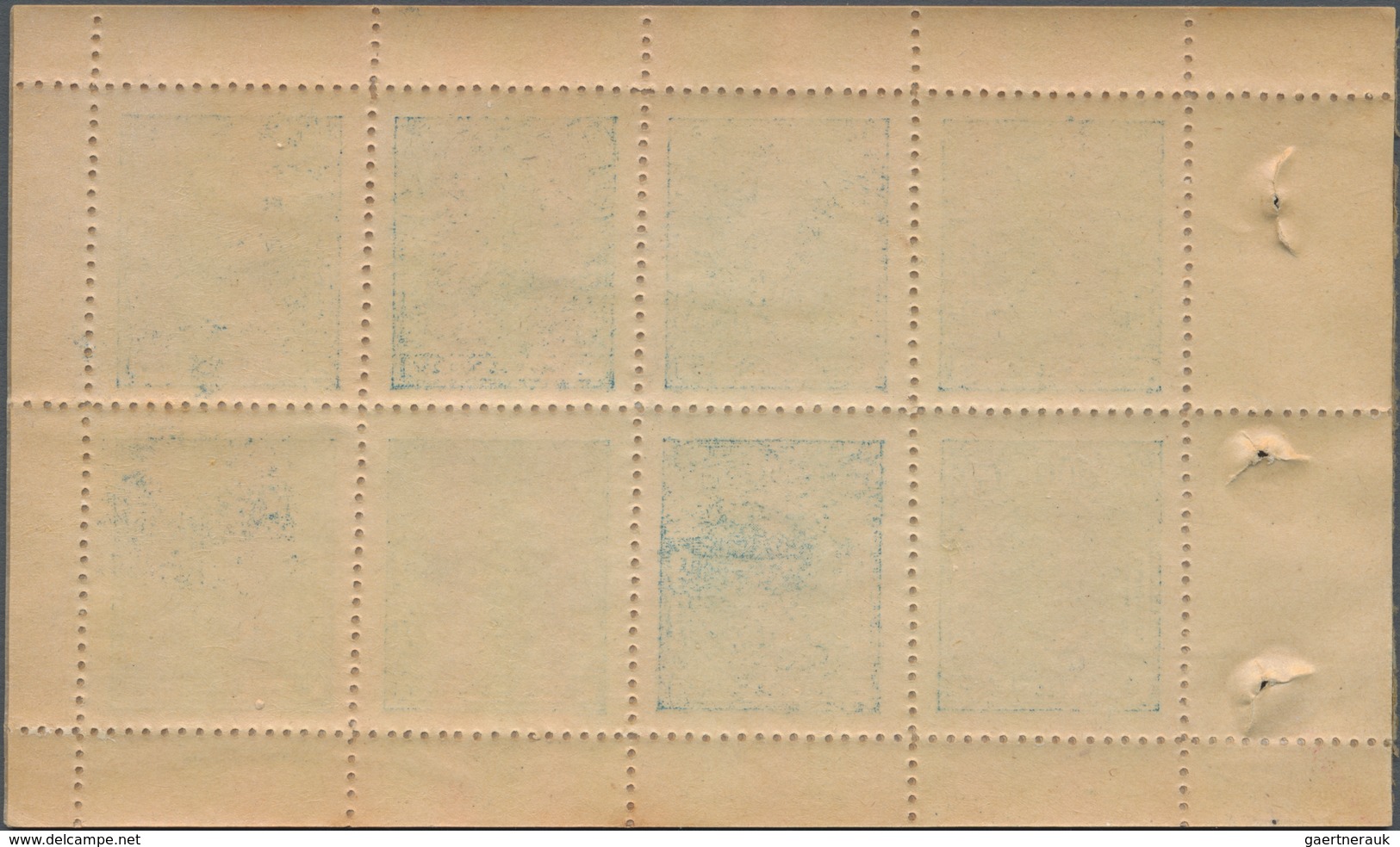Indien - Feudalstaaten - Morvi: 1931 ½a. Dull Blue, Ten Sheets Of 8 In Two Bundel With Interleaving, - Other & Unclassified