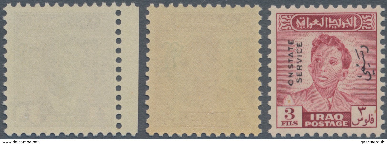 Irak: 1941/1970: Two Mint Issues And Varieties, With 1941-47 Definitives, Complete Set Of 22 To 1d., - Irak