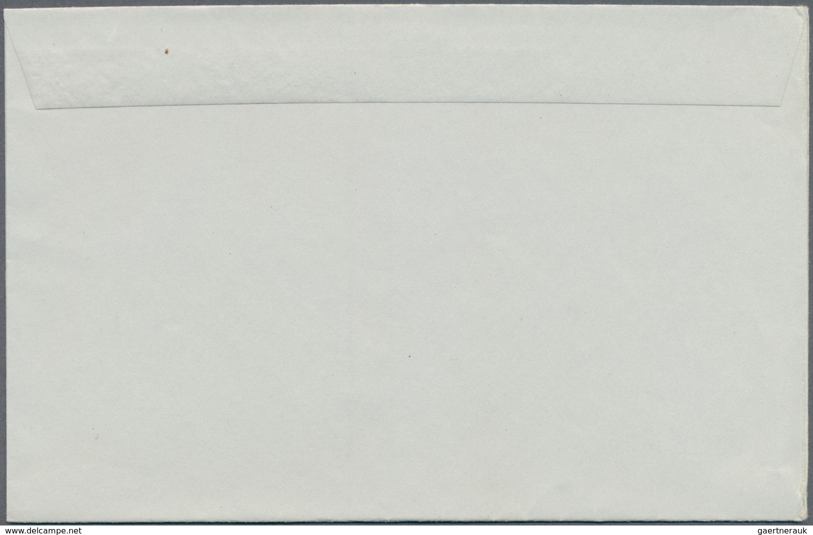Jemen: 1956, Unused Letter Sheet Plane Over Leaning Minaret 10B Red On Bluish Tinted Wove Paper, Ver - Yemen