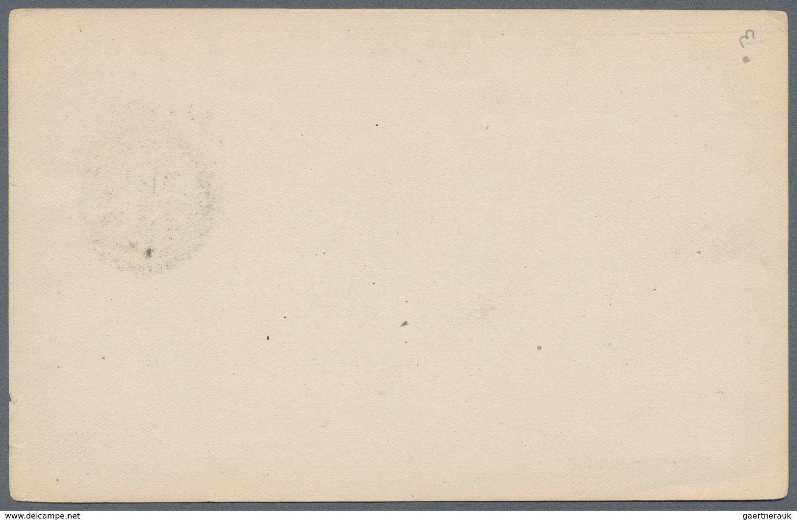 Korea: 1900, Stationery: Card 1 Ch. Greenish Blue (shade), First Inscription (13 Characters) Unused - Korea (...-1945)