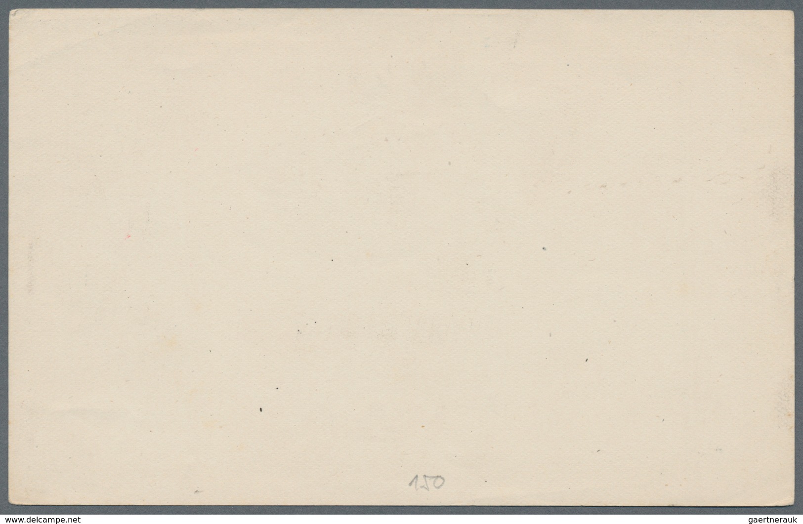 Korea: 1900, Stationery: Card 1 Ch. Greenish Blue (shade), First Inscription (13 Characters) Unused - Corea (...-1945)