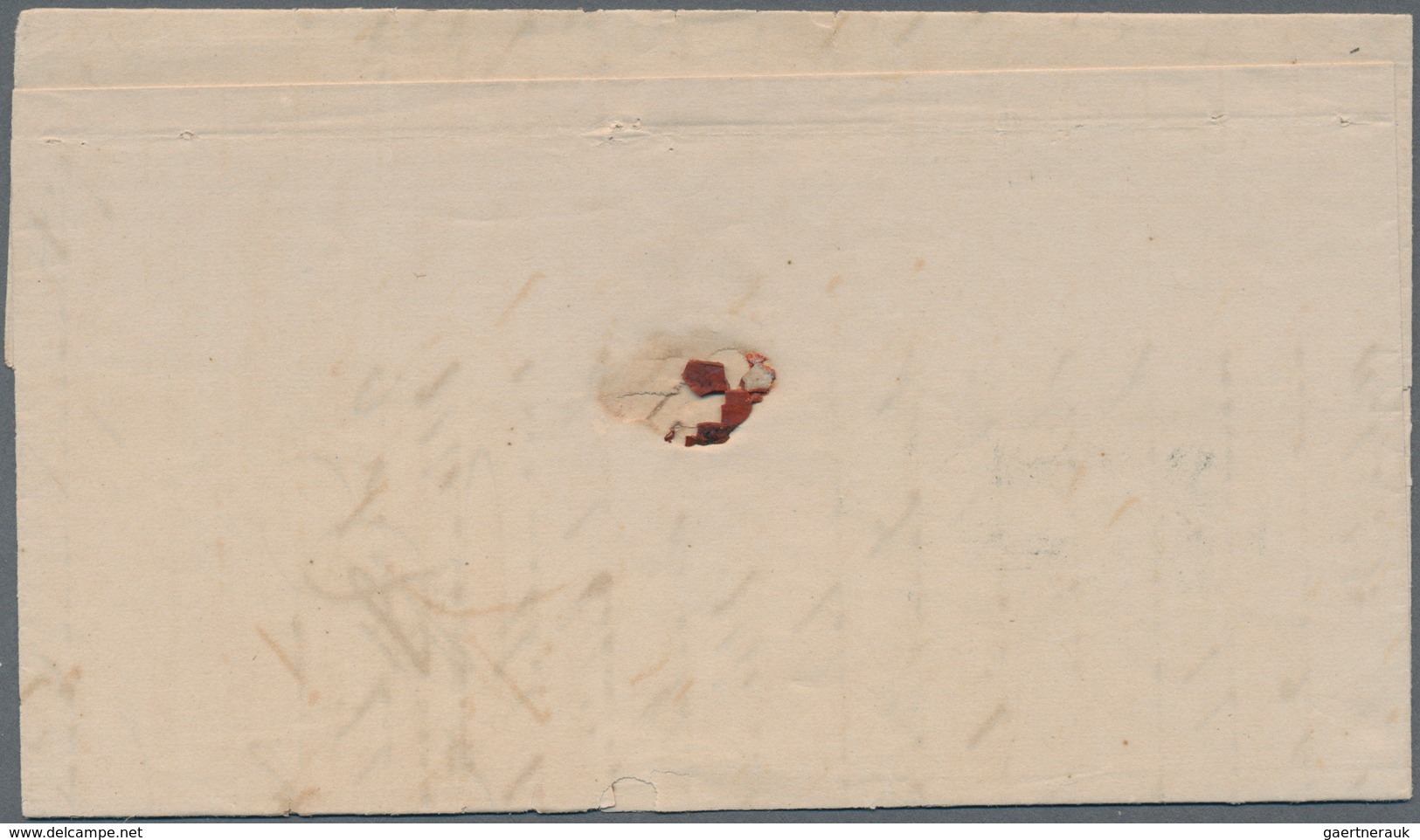 Niederländisch-Indien: 1831, Entire Letter With Boxed "SALATIGA ONGEFRANKEERD" Addressed To Batavia, - Niederländisch-Indien