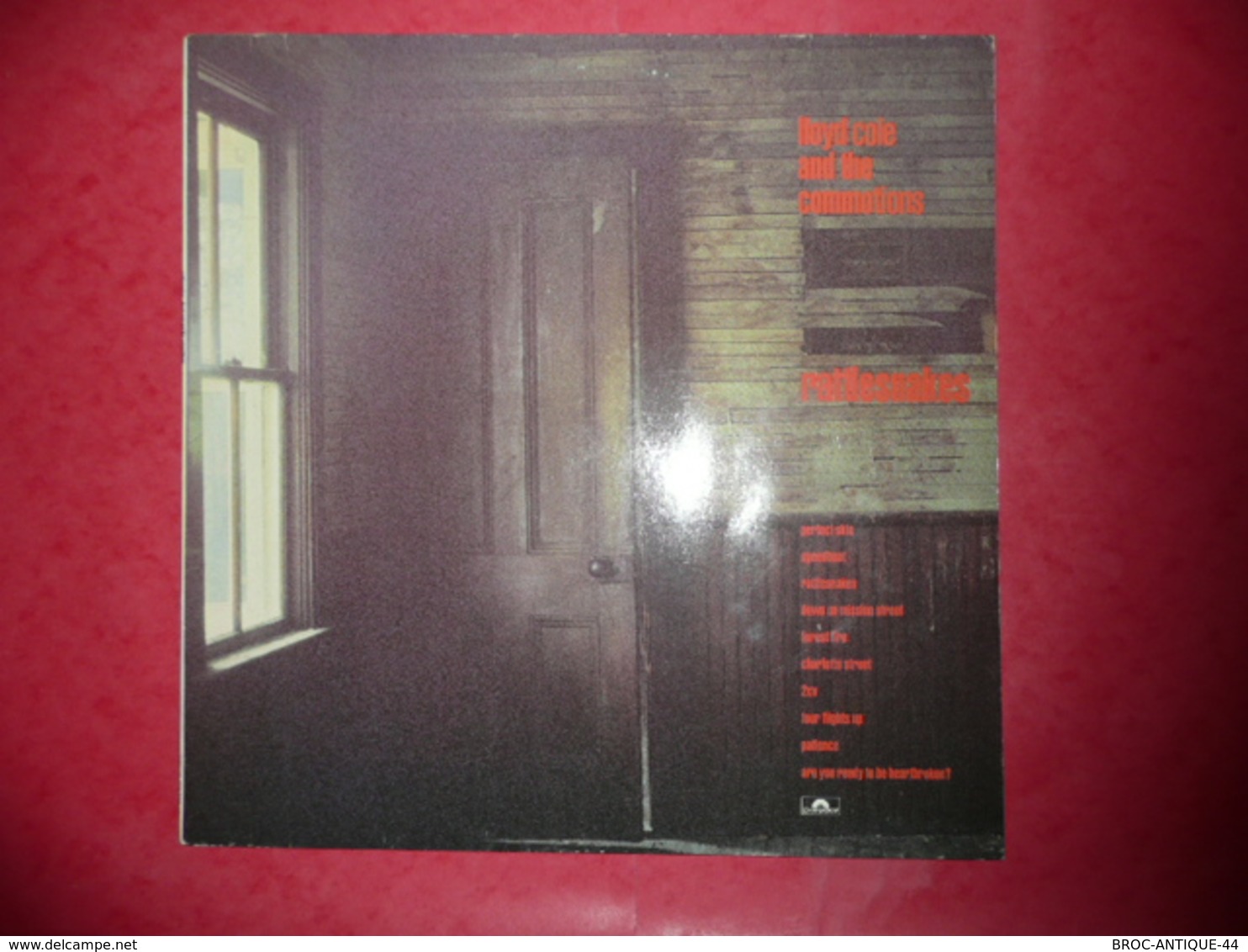 LP33 N°1394 - LLOYD COLE AND THE COMMOTIONS - RATTLESNAKES - COMPILATION 10 TITRES - Rock