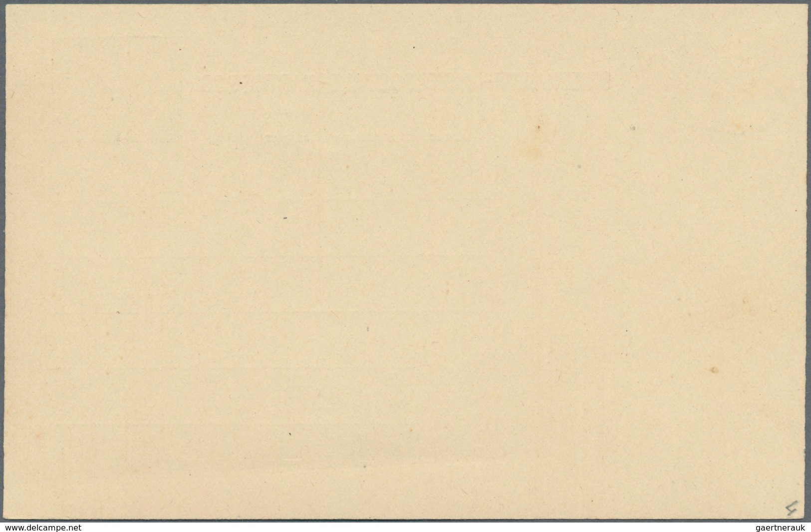 Niederländisch-Indien: 1925 (ca.), Stationery Card Numeral 7 1/2 C. In Black, Unused Mint, Probably - Niederländisch-Indien