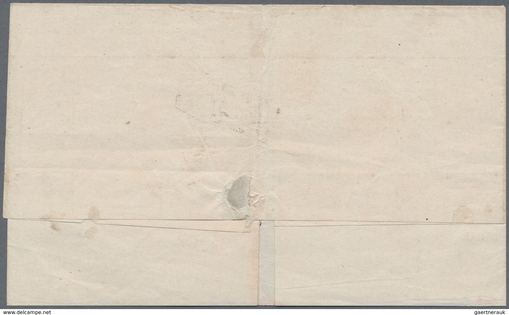 Philippinen: 1864, 3 1/8 C. Black On Folded Envelope From GUPAN To ROSALES Tied By Clear Black Oval - Philippines