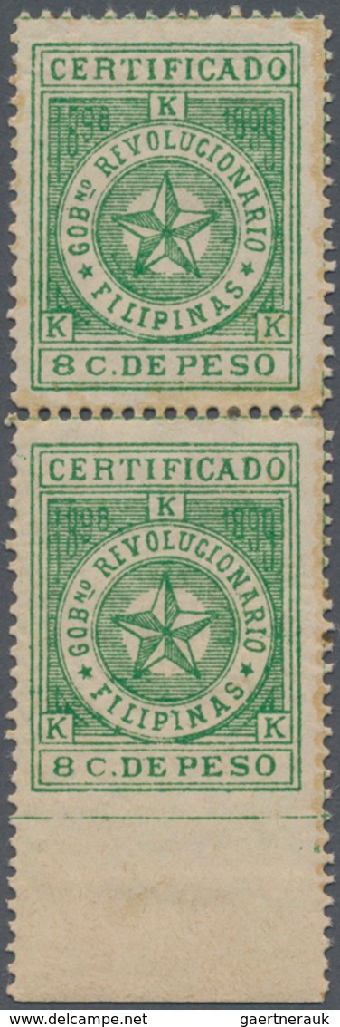 Philippinen - Aufständischen-Post: 1899 Registration Stamp Of The Filipino Revolutionary Government - Philippines