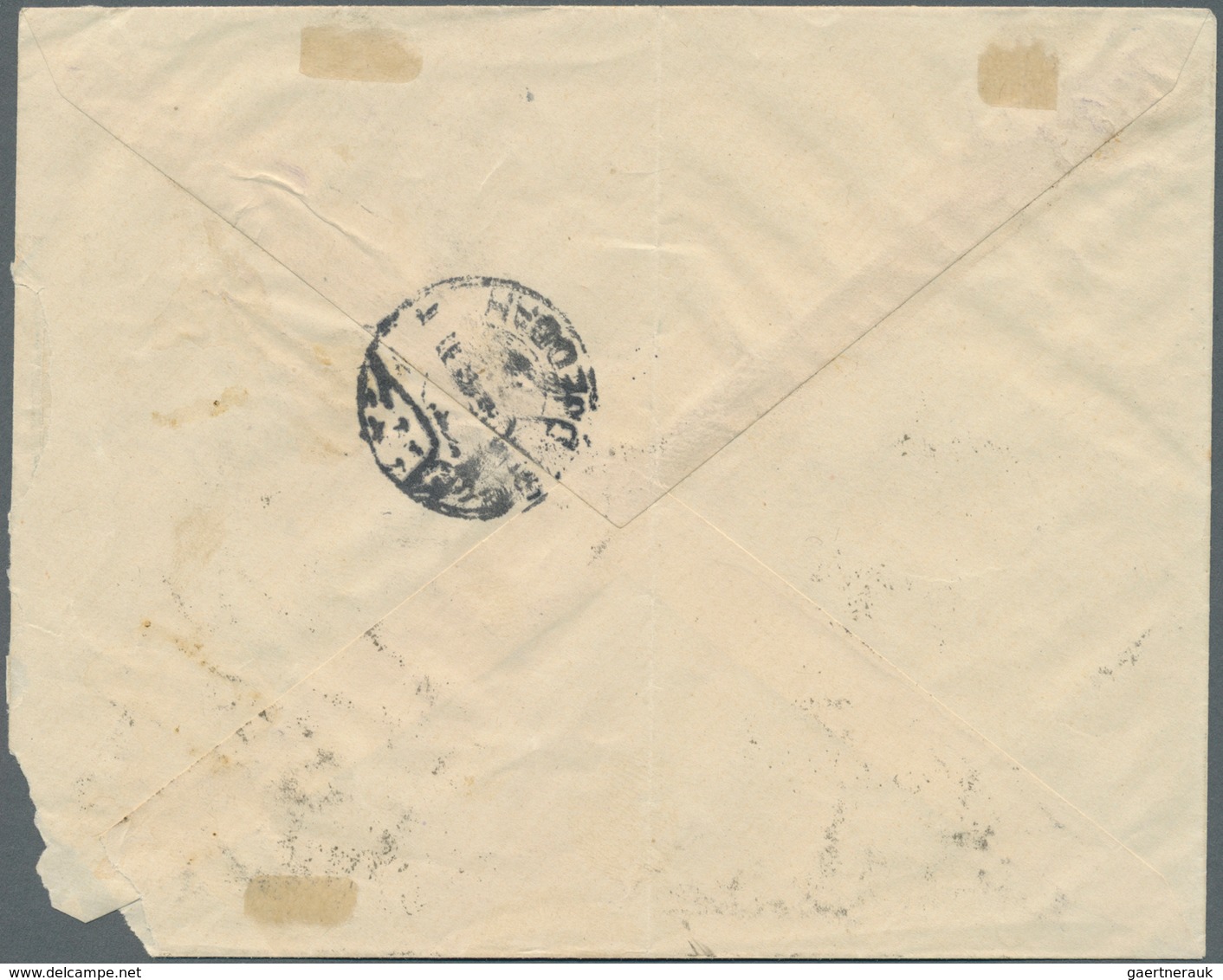 Saudi-Arabien - Stempel: 1916, Stampless Cover Tied By Octogonal "MEKKE 2 - 30/8/16" Ds. (Uexkull Ty - Saudi Arabia