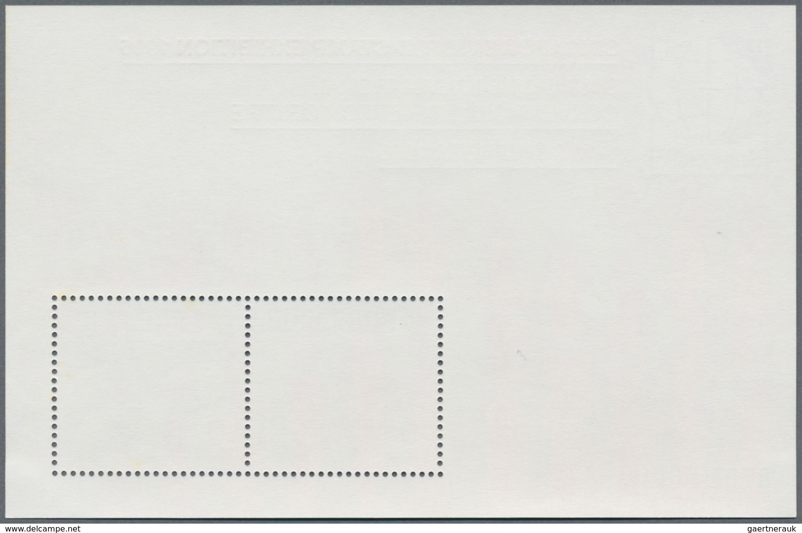 Singapur: 1995: 10 'Orchids' miniature sheets = even 5 of Orangutan m/s IMPERF and September m/s wit