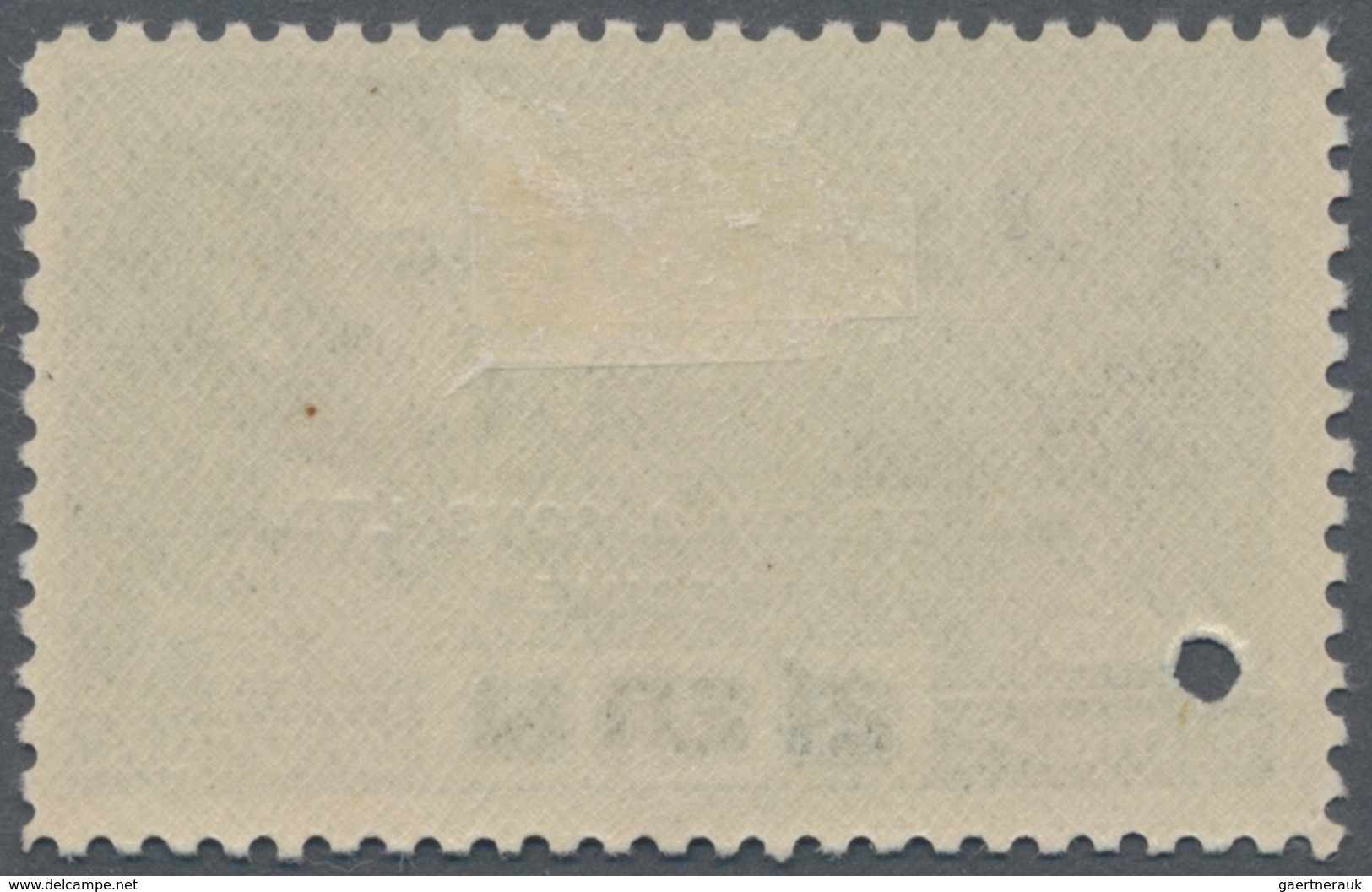 Thailand: 1932, Dynasty 10 S., Waterlow Specimen In Green/black With Corner Punchhole, With Gum And - Thailand