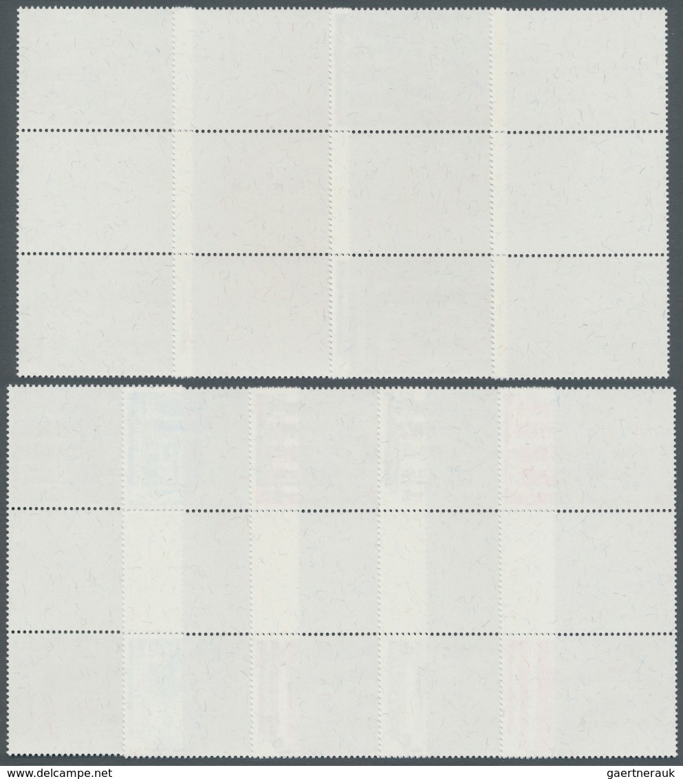 Thailand: 1996. Progressive Proof (9 Phases Inclusive Original) In Horizontal Gutter Pairs For Two 3 - Thailand