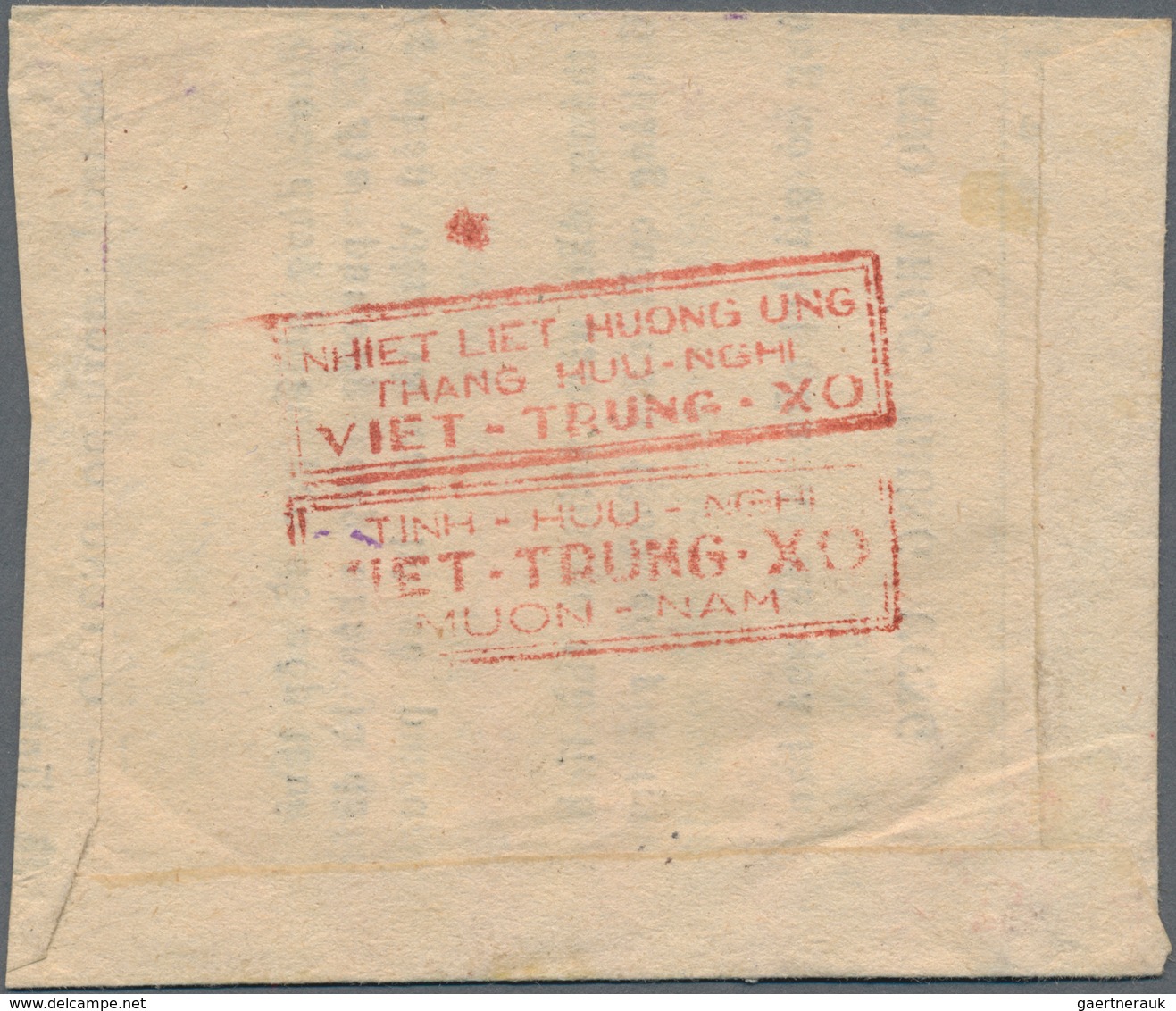 Vietnam-Nord - Dienstmarken: 1953, Cover From Tuyen Dien Addressed To Service Station 12, Bearing Se - Vietnam