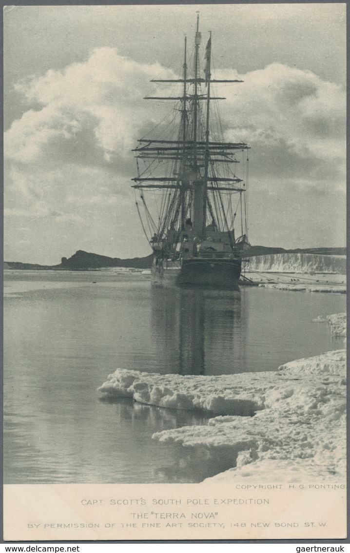 Thematik: Antarktis / Antarctic: 1901/13, Scotts Expeditions: "British Antarctic Expedition 1910" (a - Other & Unclassified