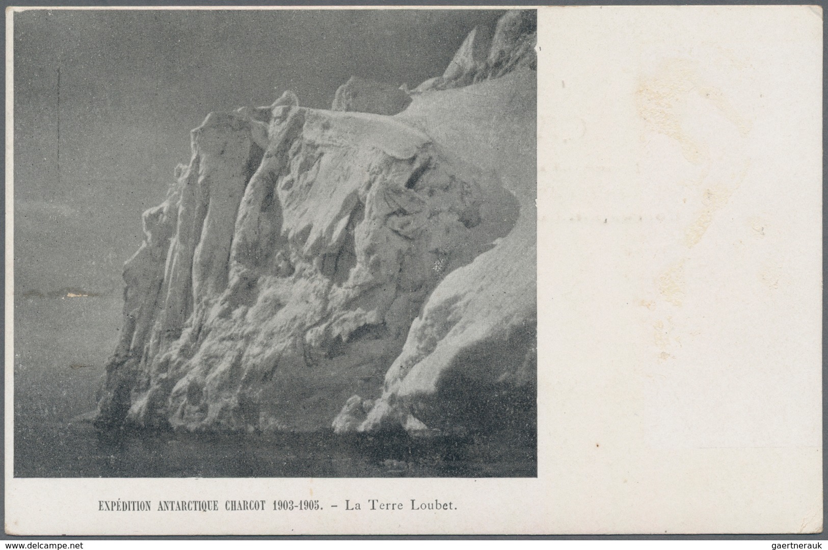 Thematik: Antarktis / Antarctic: 1903/05, French Antarctic Expedition "Misson Charcot", Six Official - Sonstige & Ohne Zuordnung