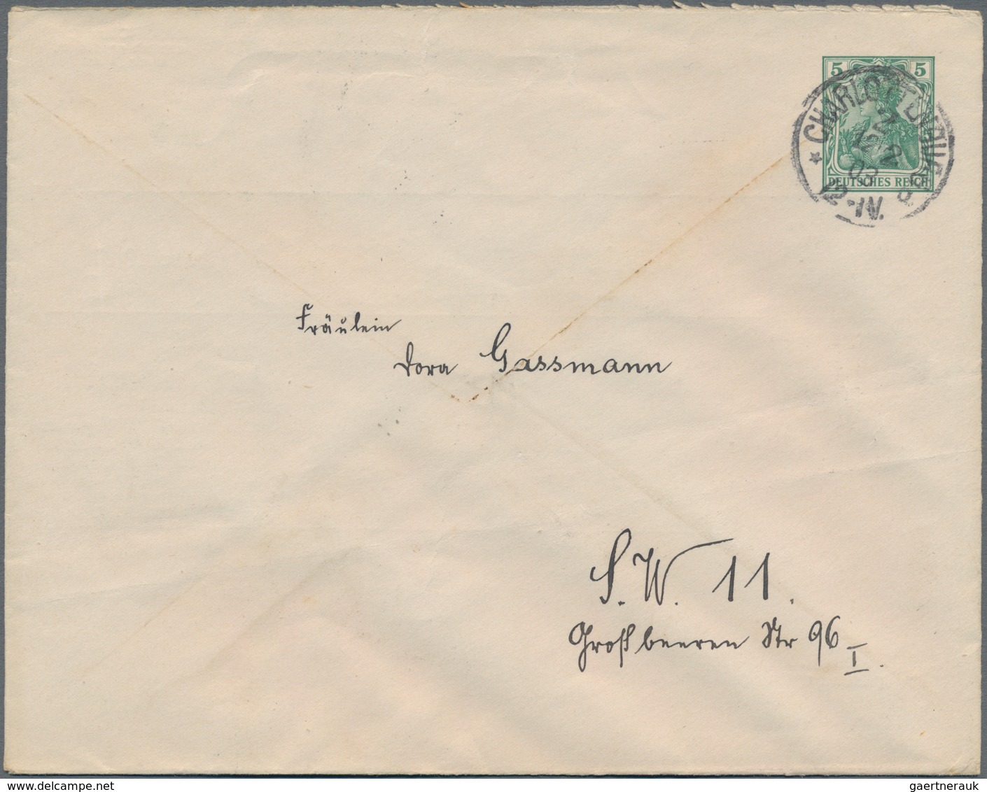 Thematik: Anzeigenganzsachen / Advertising Postal Stationery: 1903, German Reich. Private Advert Cov - Unclassified