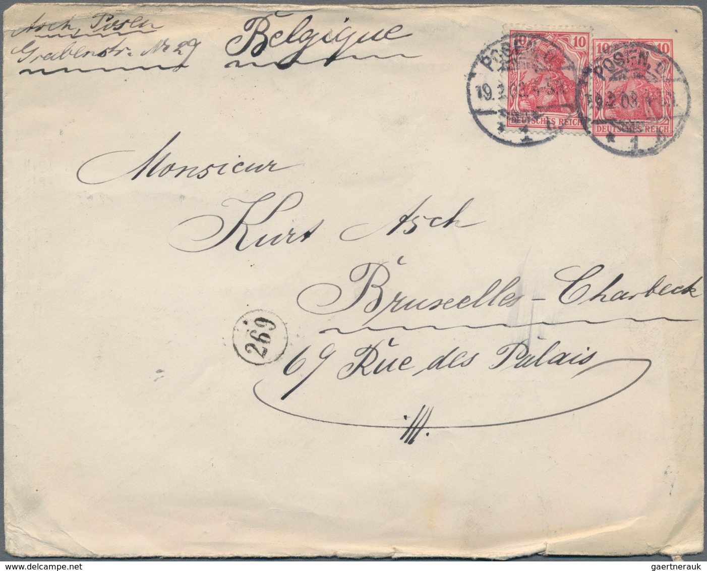 Thematik: Anzeigenganzsachen / Advertising Postal Stationery: 1903, German Reich. Private Advert Cov - Unclassified