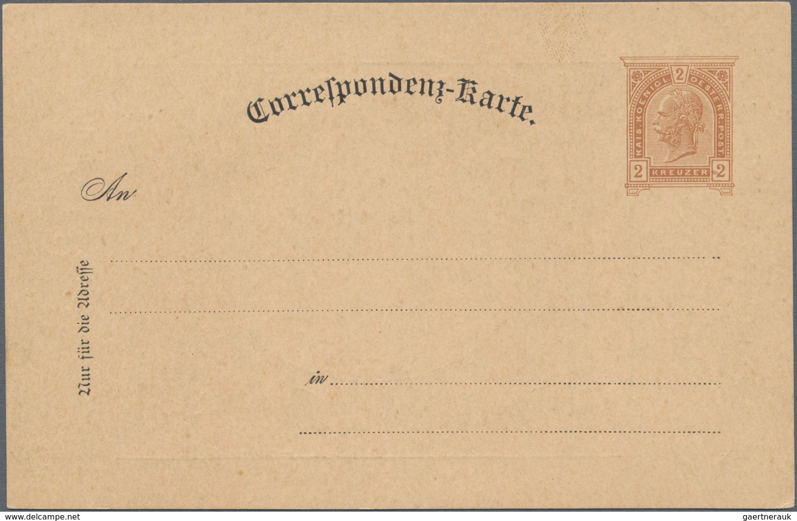 Thematik: Eisenbahn / Railway: 1894, Austria. Set Of Two Private Postal Cards 2kr Emperor Francis Jo - Treinen