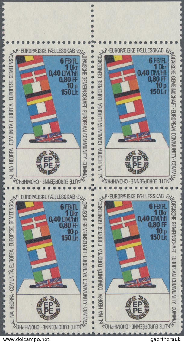 Thematik: Europa / Europe: 1979, 0,40 DM Europa Wahl 1979, Sehr Seltene, Offizielle Marke Des Europä - Europäischer Gedanke