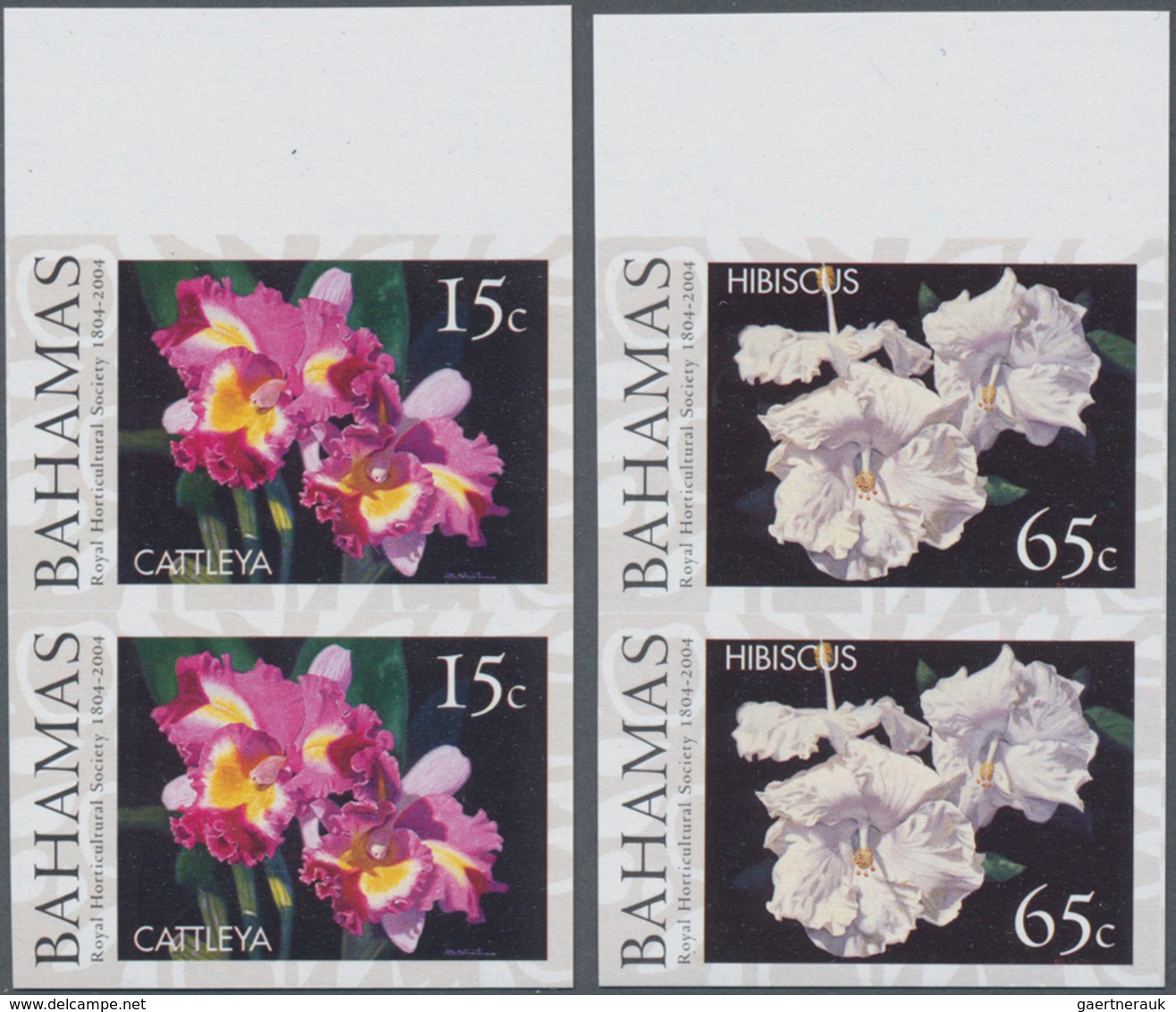 Thematik: Flora, Botanik / Flora, Botany, Bloom: 2004, BAHAMAS: 200 Years Royal Horticultural Societ - Other & Unclassified