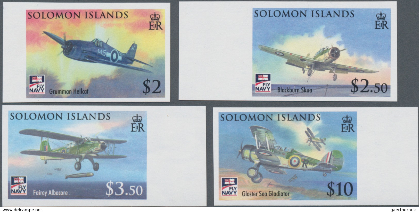 Thematik: Flugzeuge, Luftfahrt / Airoplanes, Aviation: 2009, SOLOMON ISLANDS: 100 Years Of British N - Flugzeuge