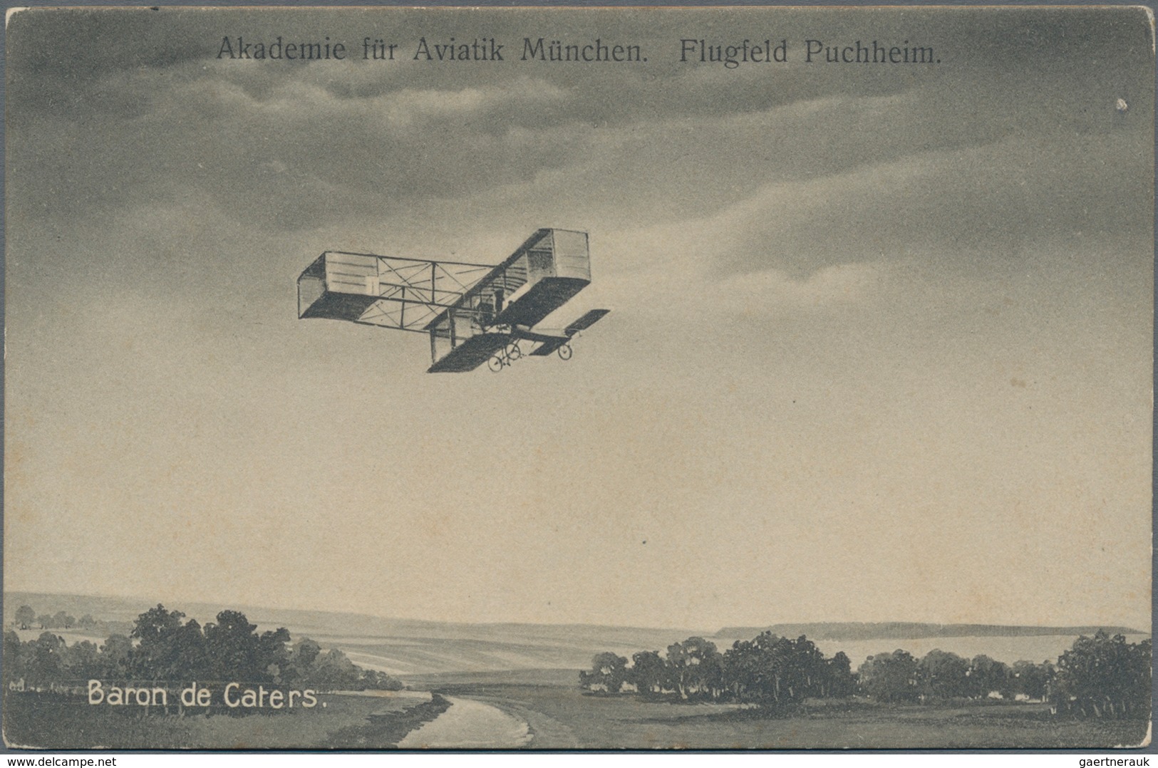 Thematik: Flugzeuge, Luftfahrt / Airoplanes, Aviation: 1910, MÜNCHENER FLUGWOCHE, Offizielle Flugpla - Airplanes