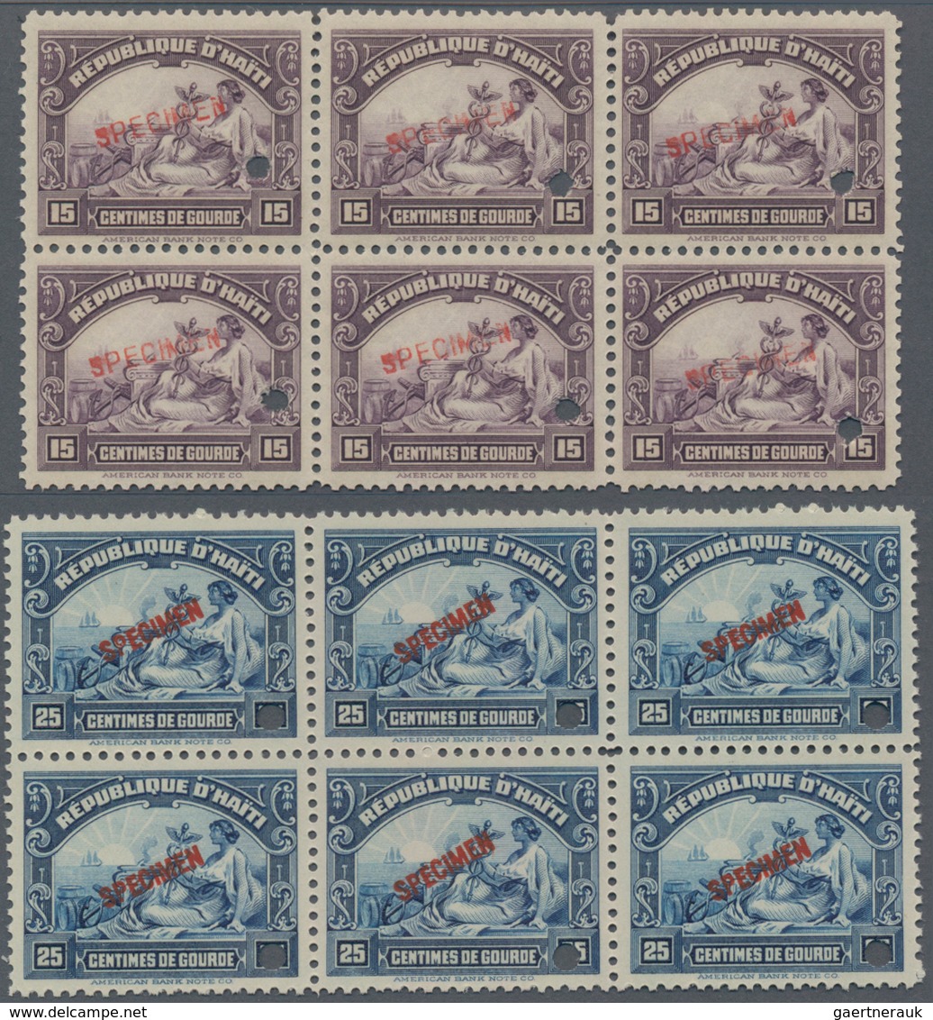 Thematik: Industrie, Handel / Industry, Trading: 1920, HAITI: Definitive Peace Issue 15c. Violet And - Unclassified