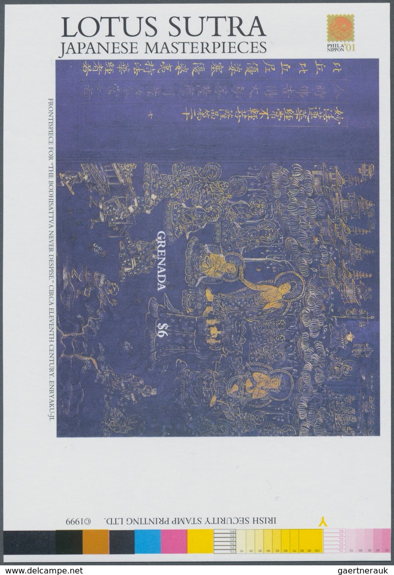 Thematik: Malerei, Maler / Painting, Painters: 2001, GRENADA: Philanippon '01 'Japanese Paintings An - Sonstige & Ohne Zuordnung