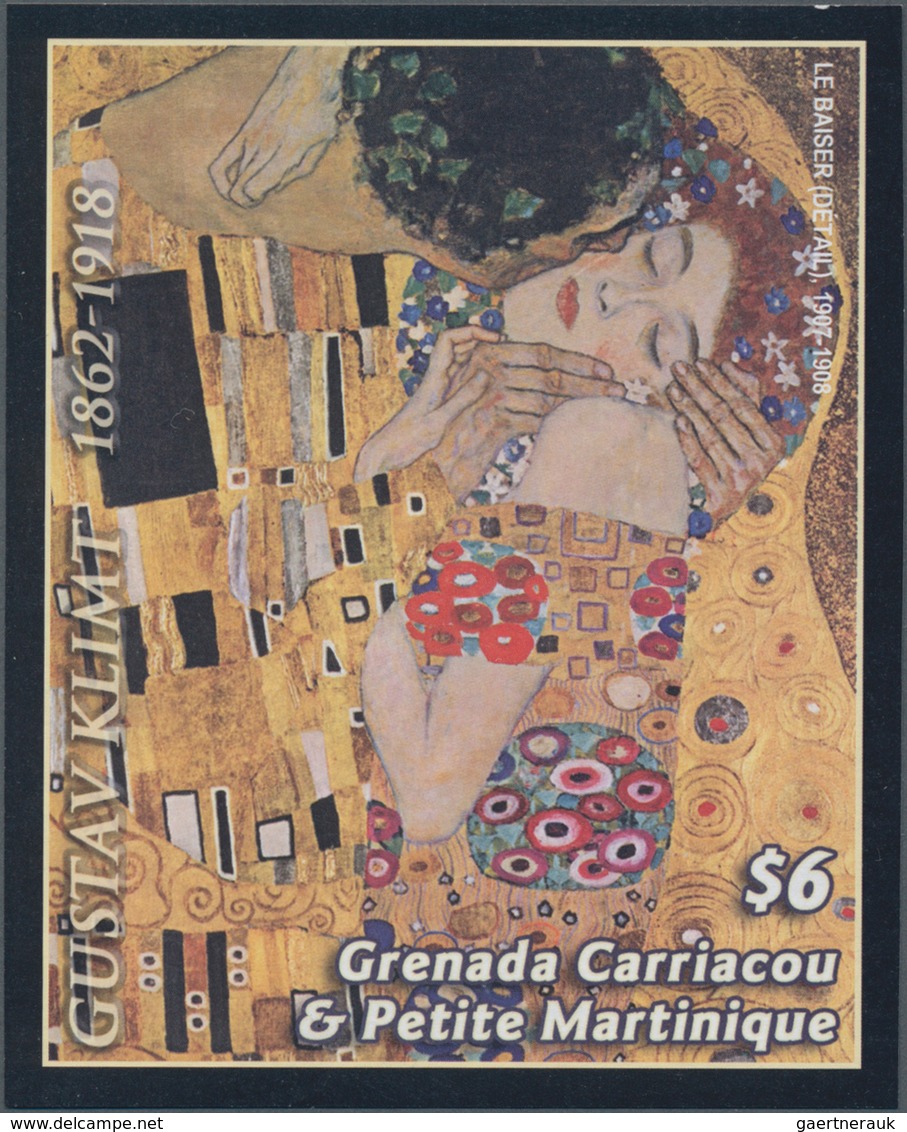 Thematik: Malerei, Maler / Painting, Painters: 2003, GRENADA-CARRIACOU: Paintings From Gustav Klimt - Sonstige & Ohne Zuordnung