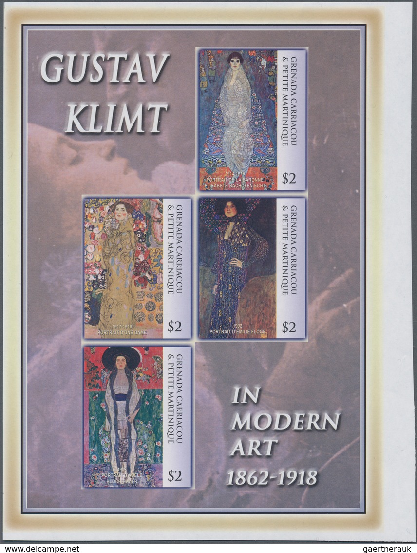 Thematik: Malerei, Maler / painting, painters: 2003, GRENADA-CARRIACOU: Paintings from Gustav Klimt