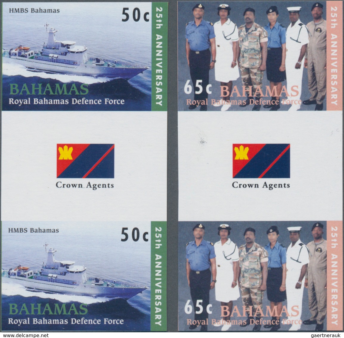 Thematik: Militär / Military: 2005, BAHAMAS: 25th Anniversary Of Bahamas Defence Force Complete Set - Militaria