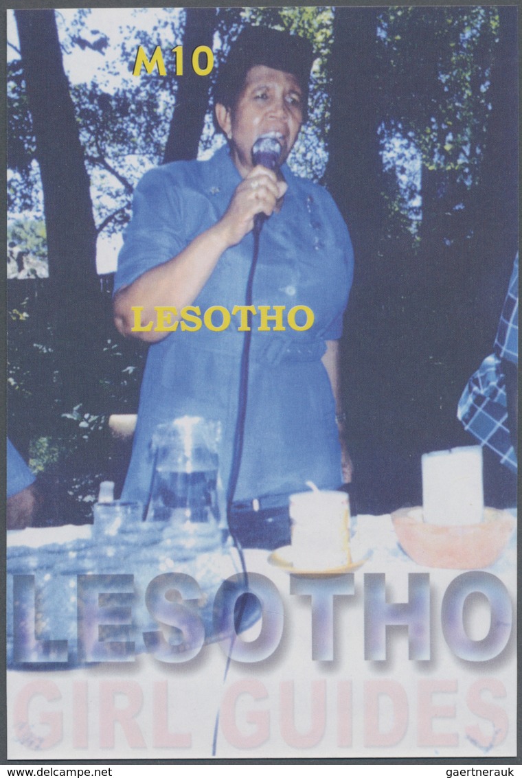 Thematik: Pfadfinder / Boy Scouts: 2005, LESOTHO: 80 Years Girl Guides In Lesotho Complete IMPERFORA - Other & Unclassified