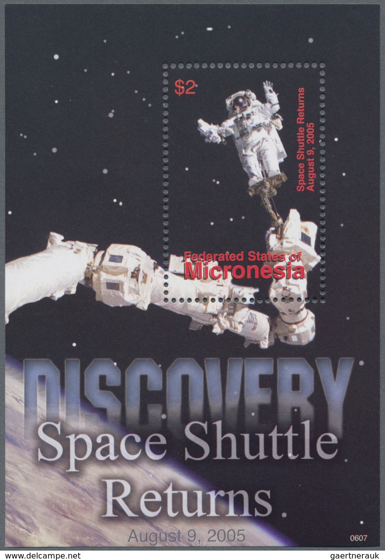 Thematik: Raumfahrt / Astronautics: 2006, MICRONESIA: Space Exploration Complete Set Of Three Perfor - Other & Unclassified