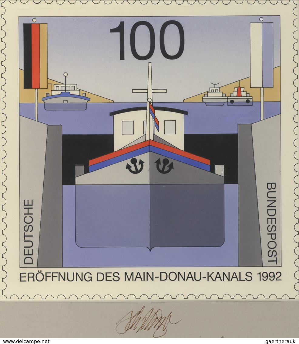 Thematik: Schiffe-Binnenschiffe / Ships- Inland Navigation: 1992, Bund, Nicht Angenommener Künstlere - Ships