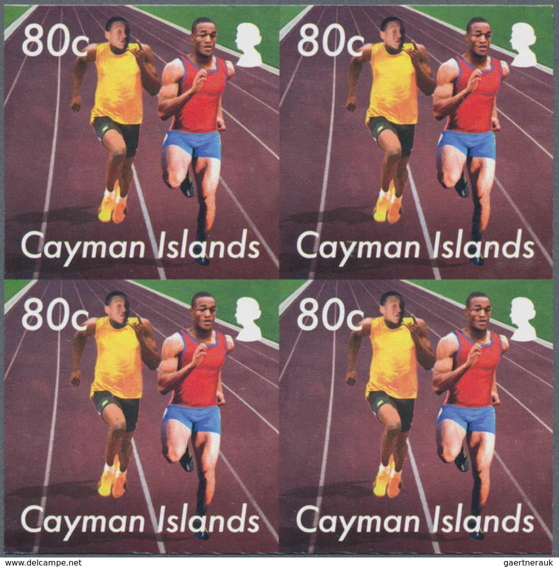 Thematik: Sport / Sport: 2012, Cayman Islands. Imperforate Block Of 4 For The 80c Value Of The Set " - Other & Unclassified