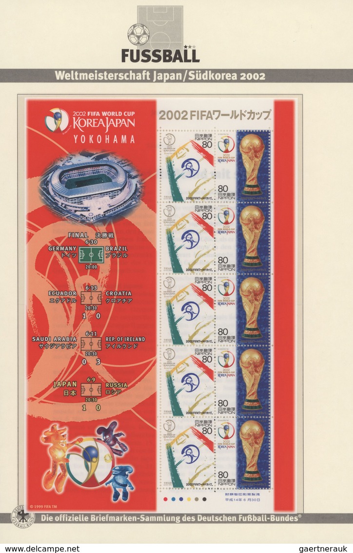Thematik: Sport-Fußball / Sport-soccer, Football: 2002, Japan, Football World Cup Japan/Korea, Miche - Sonstige & Ohne Zuordnung