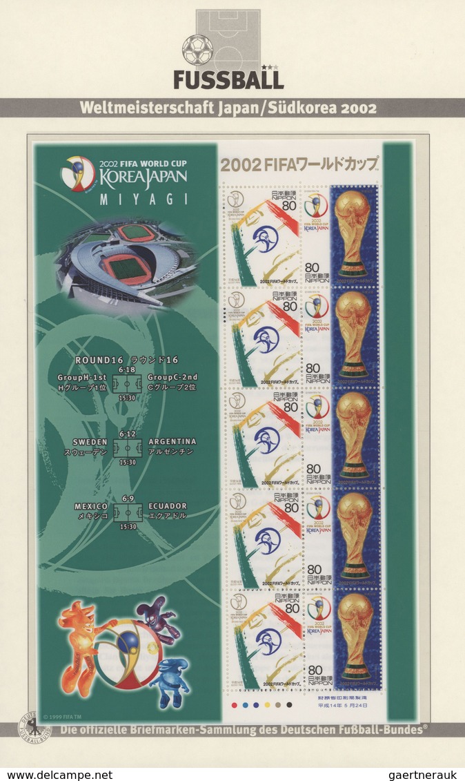 Thematik: Sport-Fußball / sport-soccer, football: 2002, Japan, Football World Cup Japan/Korea, Miche