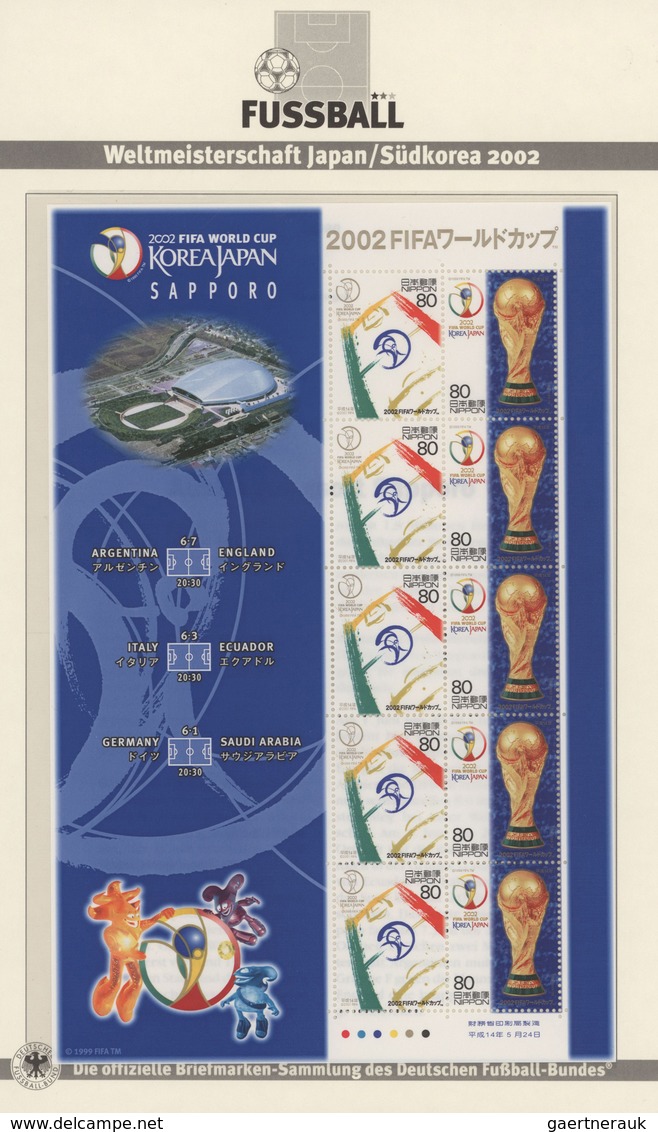 Thematik: Sport-Fußball / sport-soccer, football: 2002, Japan, Football World Cup Japan/Korea, Miche