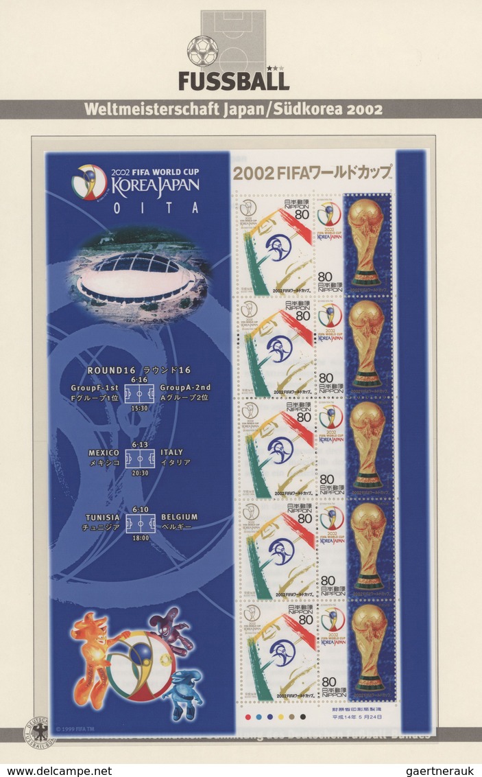 Thematik: Sport-Fußball / sport-soccer, football: 2002, Japan, Football World Cup Japan/Korea, Miche