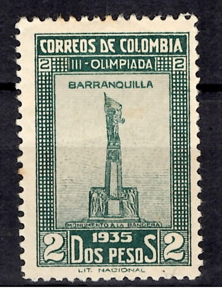 Colombie YT N° 287 Neuf *. B/TB. A Saisir! - Colombie