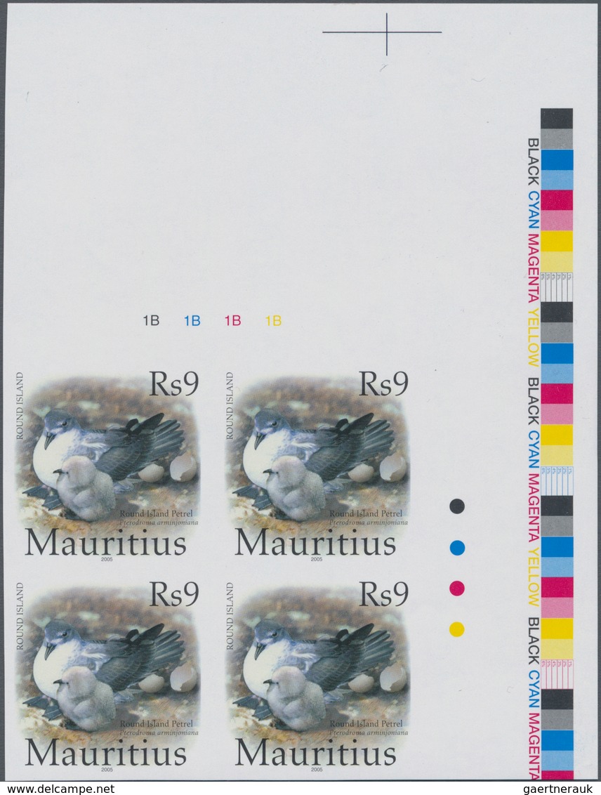 Thematik: Tiere-Vögel / Animals-birds: 2005, MAURITIUS: Nature Reserve 'Round Island' 9r. Round Isla - Other & Unclassified