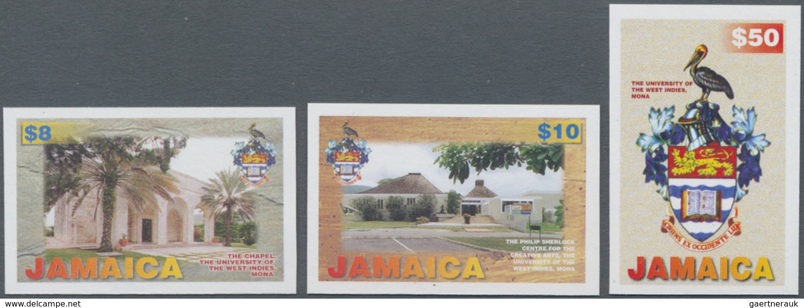 Thematik: Universitäten / Universities: 1998, Jamaica. Complete Set "50 Years West Indian University - Other & Unclassified