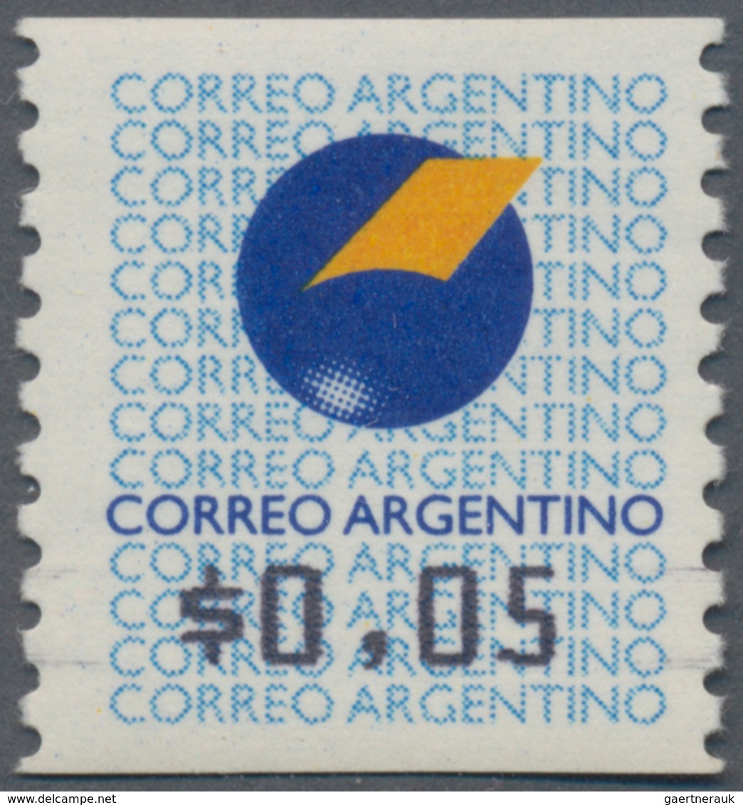 Argentinien: 1995 Coil Stamp 0.05p., Mint Never Hinged, Fresh And Fine. Sold Only 18 Days! (Mi. 550 - Other & Unclassified
