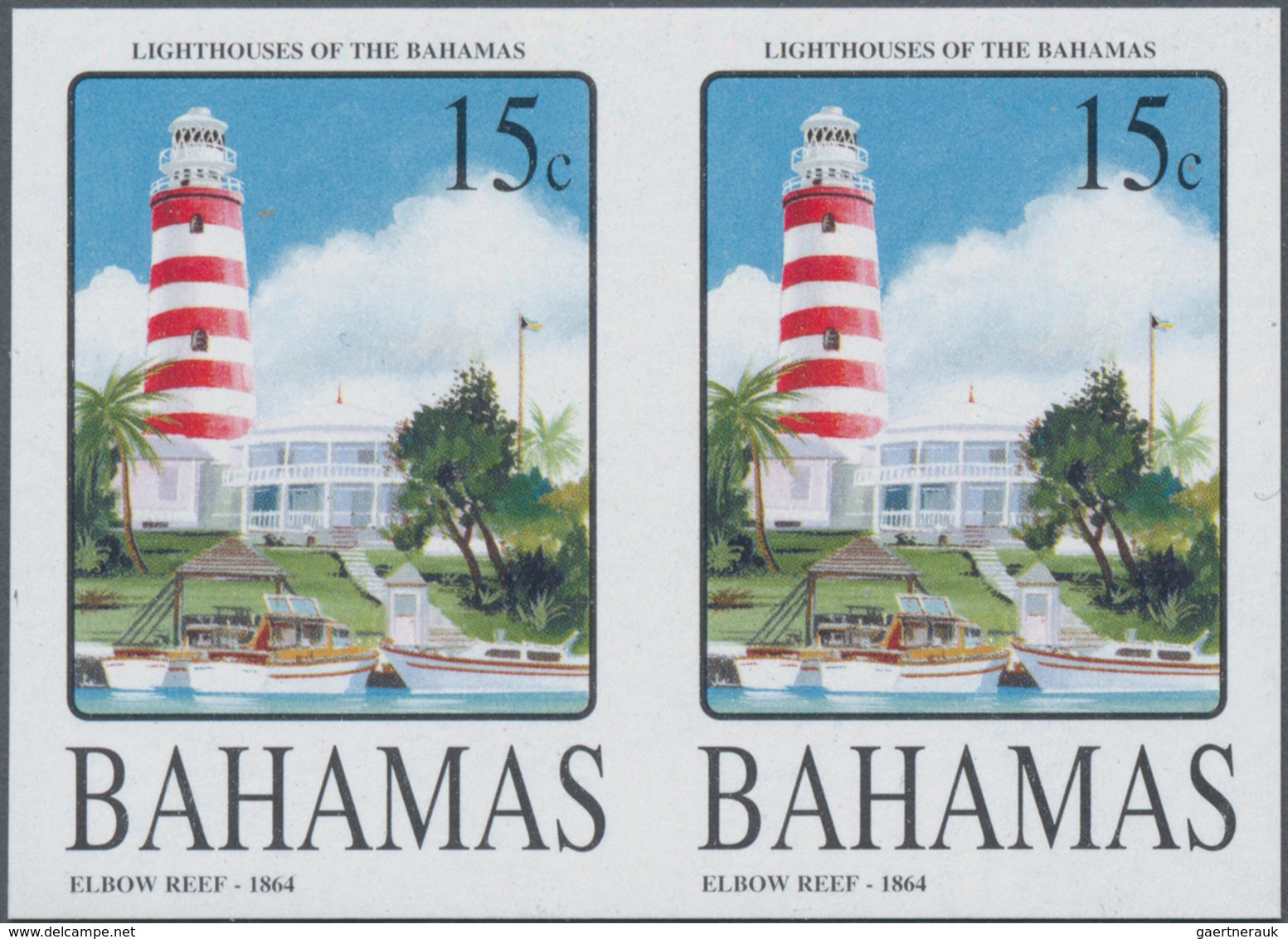Bahamas: 2004, Lighthouses Complete Set Of Five (Elbow Reef, Great Stirrup, Great Isaac, Hole In The - 1963-1973 Ministerial Government